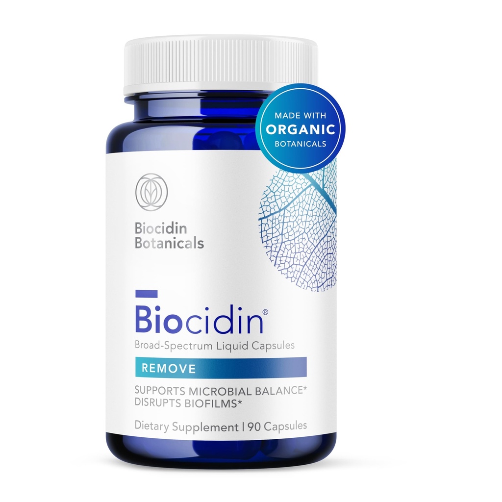 Biocidin Capsules - Biofilm Disruptor - Supporta Gut Detox Cleanse, Healthy Microbial Balance, Immune Function & Gut Health - Professional-Grade Herbal Supplement con 18 Botanical (90 Capsule)