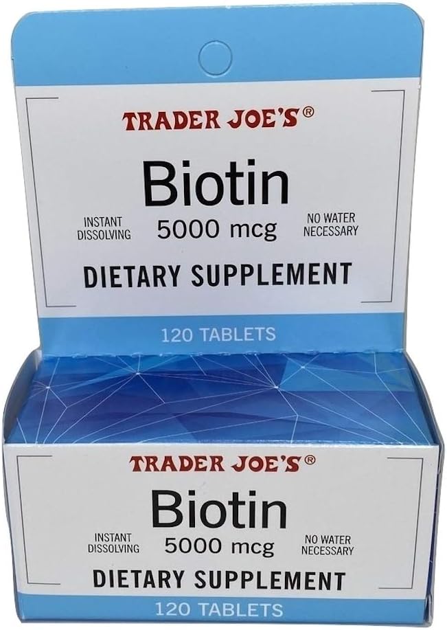 Trader Joe's Biotin 5000 mcg Nahrungsergänzung