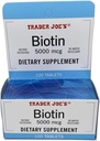 Trader Joe's Biotin 5000 mcg Nahrungsergänzung