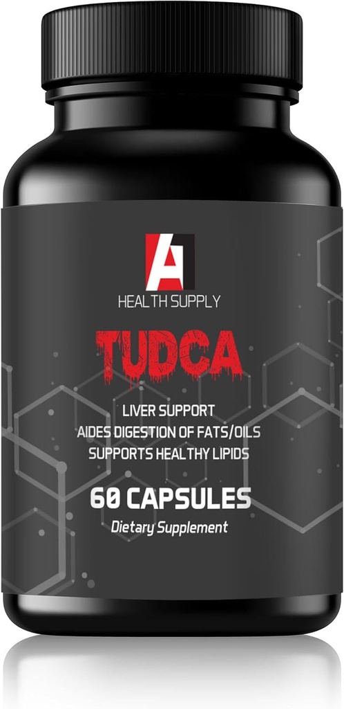 TUDCA 500mg Liver und Gallbladder Cleanse Supplement, 60 Kapseln, 250mg. Premium TUDCA