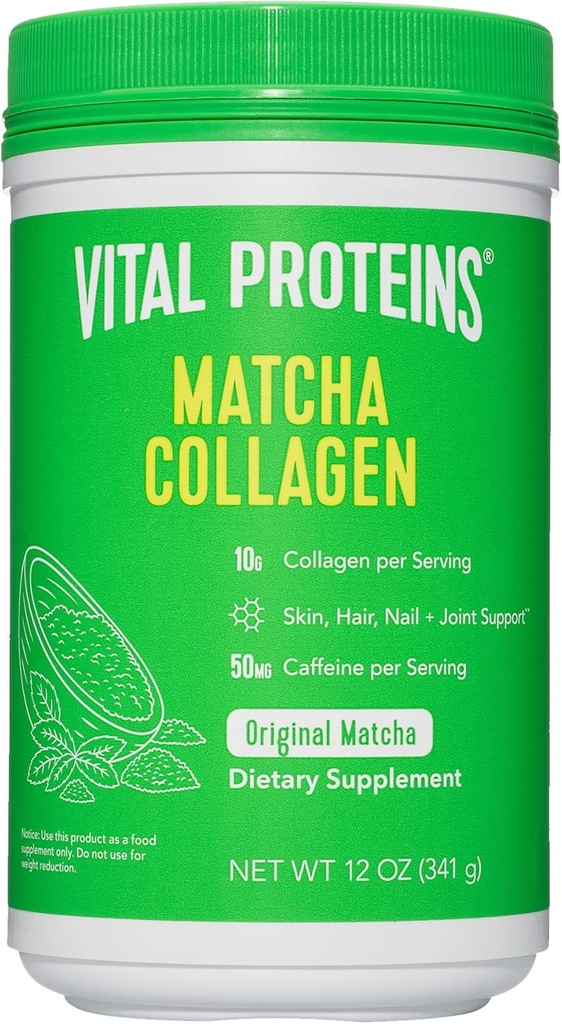 VITAL PROTEIN Matcha Collagen, 12 OZ