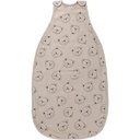 Woolino Merino Wolle und Bio-Baumwolle Ultimate Baby Sleep Sack - 4 Saison Baby Tragbare Decke - Zwei-Wege Reißverschluss Verstellbare Schlaftasche - Universal Größe (2-24 Monate) - Teddy Bear