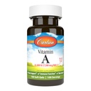 Carlson - Vitamina A, 25000 IU (7500 mcg RAE), Vision & Skin Health, Funzione Immune, 100 gel morbidi