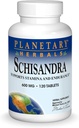 Planetary Kräuter Schisandra Tabletten, 600 mg, 120 Count