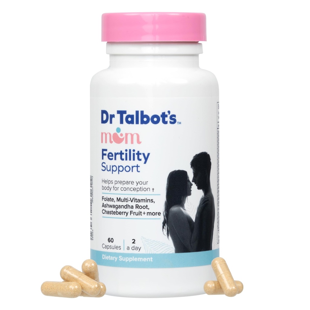 La mère de Talbot soutient la fertilité multivitamines - aide l'ovulation et prépare le corps pour la conception - 60 capsules