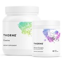 THORNE - Performance Power Duo - Amino Complex + Creatine Combo für Energie, Lean Muscle und Endurance - NSF zertifiziert für Sport - 30 bis 90 Servietten