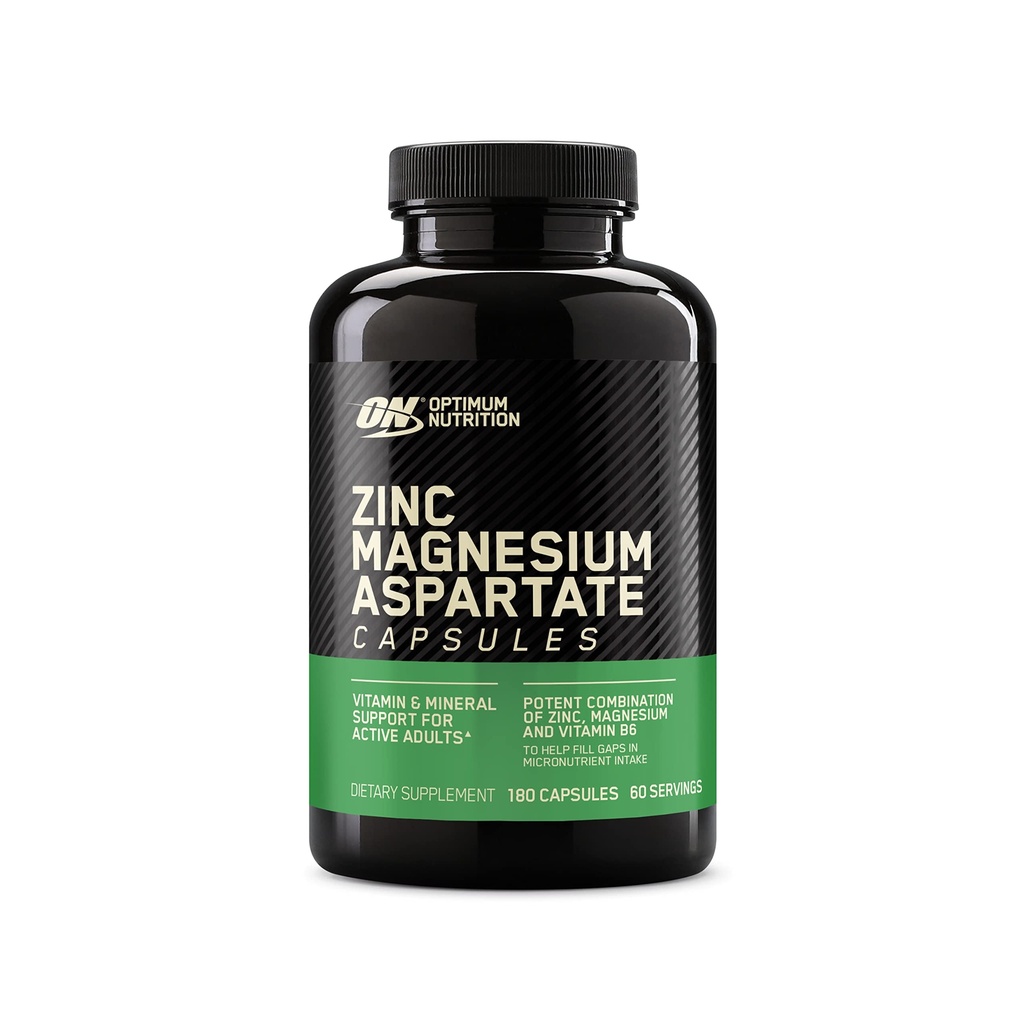 Optimum Nutrition Muskel Erholung und Endurance Supplement für Männer und Frauen, Zink und Magnesium Supplement, 180 Zähler