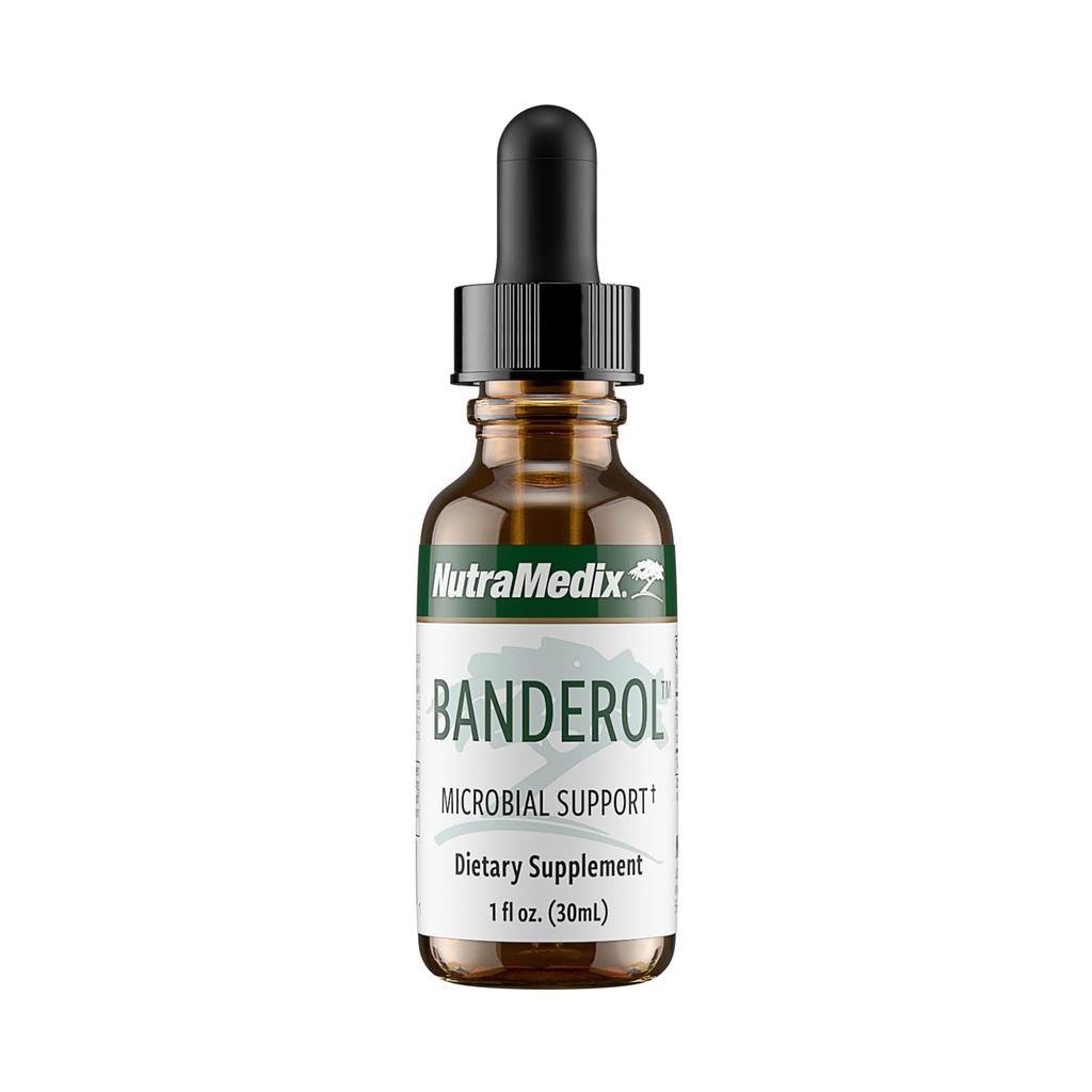 NutraMedix Daily Immun Support Supplement - Banderol Kräuterergänzungsmittel für Immunsystem Unterstützung - Vegan Tincture - Bioverfügbare Otoba Bark Extract Liquid Drops (1 oz/30 ml)