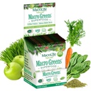 MacroLife Naturals Macro Greens Powder 38 Superfood Probiotique Enzyme antioxydant et supplément à base de plantes Immunity Energy Cleanse - Non-OGM végétalien sans gluten sans lait (12 portions)