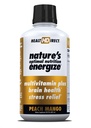 DIRETTA DELLA SALUTE - L'Ottima Nutrizione della Natura Energizza il Superfood Multivitaminico Liquido - 140+ Nutrienti - Chiarezza Mentale & Energia - Supporto Immune & Cardiovascolare – 30 Serve – Peach Mango