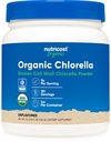 Poudre de chlorella biologique Nutricost 16oz (1LB) - 3g par portion