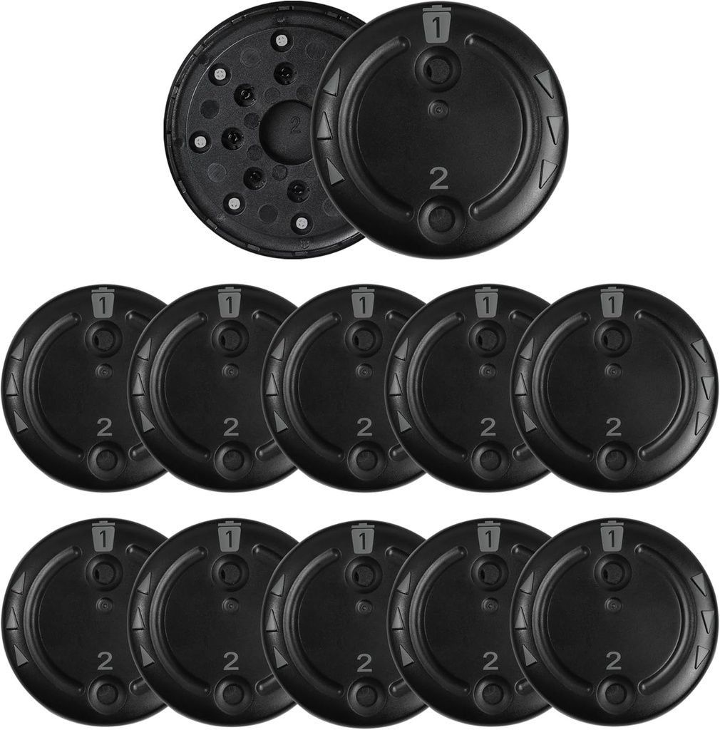 10 Packs (80 Pcs) Unitron Wax Guards Cerushield Disk v2.0 098-0445 pour phonak, accessoires d'aide auditive Filtres de cire, phonak Filtres d'aide auditive Wax Guard