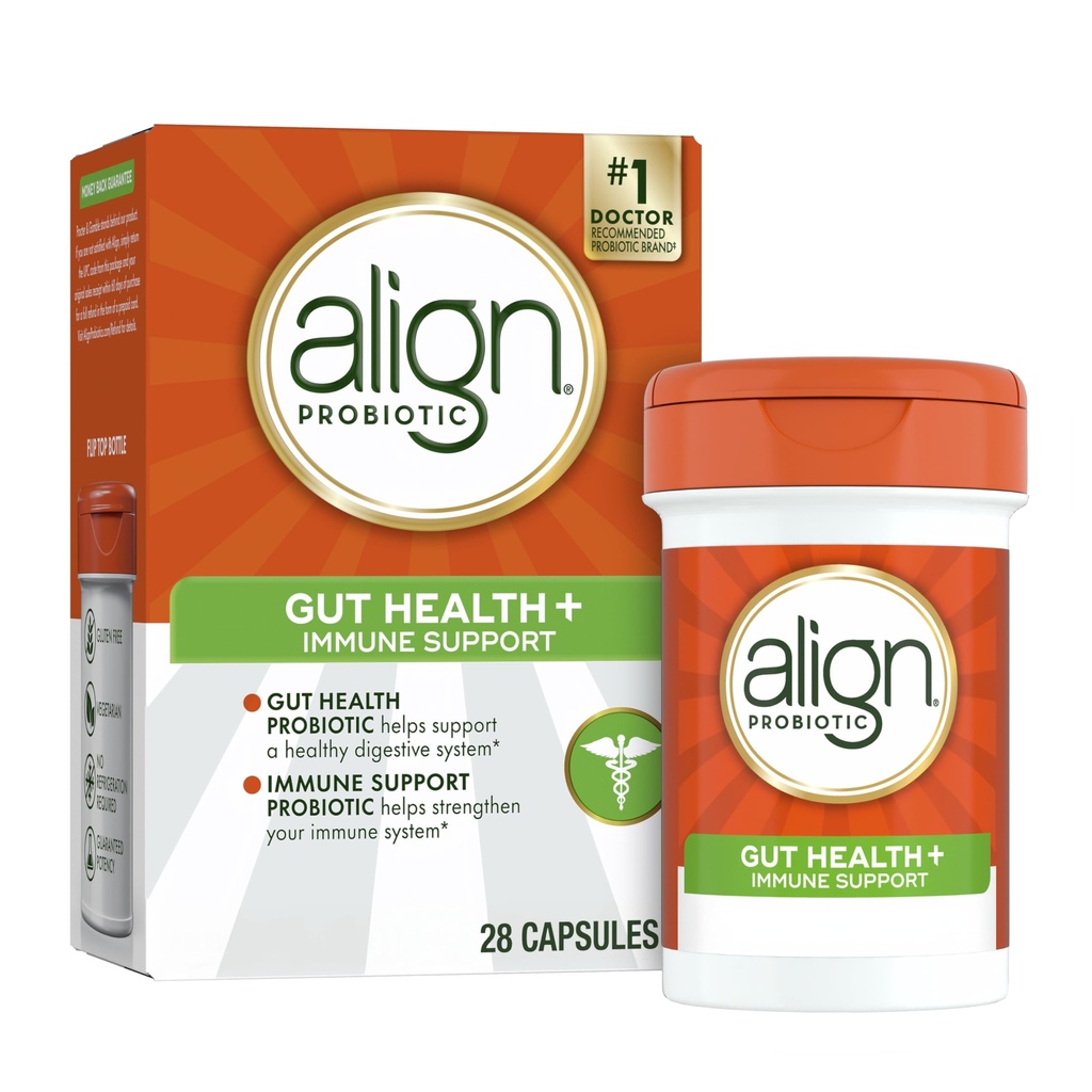 Align Gut Health & Immunität Probiotic, Tägliche Verdauung Unterstützung für Frauen und Männer, hilft Immun- und Verdauungsgesundheit zu unterstützen, 28 Kapseln