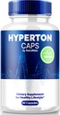 NutraRize Hyperton Kapseln, All-Natural und komplexe Formel, Premium-Ergänzung zur Unterstützung Gesamtgesundheit und Wellness, Offizielle Hyperton Pastillas Bewertungen (60 Kapseln)