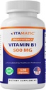 Vitamina Vitamatica B1 (Thiamine) 500mg, 120 capsule