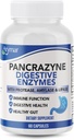 Arymar Pancrazyne Probiotiques, enzymes digestives avec Amylase, protéase, lipase et lactobacillus, Gut Health & supplément de soutien digestif, 60 capsules