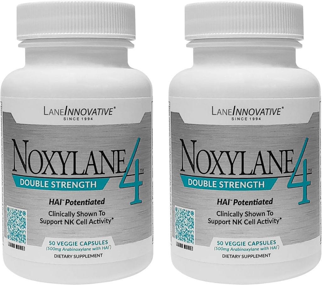 Lane Innovative - Noxylane 4 Double Strength, Immune Protection Support, Immune Defense Booster (50 Servierungen) | 2-Pack