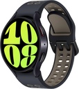Samsung Galaxy Watch 6 Bespoke Edition 44mm Exklusive Bluetooth Smartwatch, Gesundheit, Fitness, Schlaftracker, Herzfrequenz-Monitor, Saphirglas, US Version Graphite Extreme Sport Band, Etoupe
