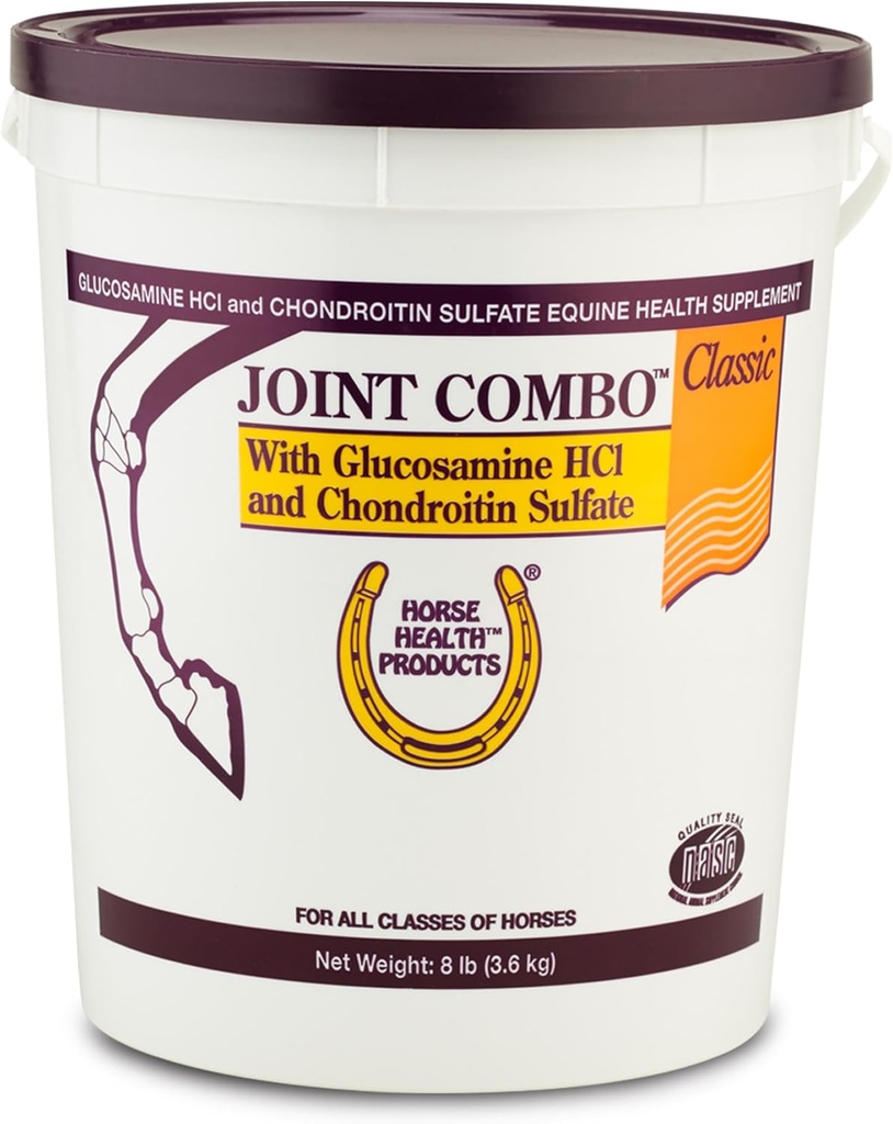 Cheval Health Joint Combo Classic, un supplément combiné imbattable pour chevaux, pomme de cannelle 8 livres