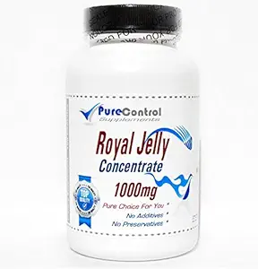 Royal Jelly Concentrate 1000mg // 100 Capsules // Pure // par PureControl Suppléments