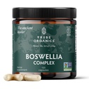 TRIBE ORGANICS Boswellia Serrata Complex Supplement for Joint Support, Muscle Relief - Vegetarische Non-GMO 120 Kapseln, hohe Potenz - Boswellin Super mit Ingwer-Extrakt & Schwarz Pfeffer - 420mg