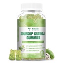 Totaria Sugar Free Soursop Oil Graviola Sea Moss Gummis - Unterstützung Verdauungsschlaf Haut Gesundheit, Immunität & Antioxidans - Guanabana Frucht mit Sea Moss, 150mg Schwarz Seed Öl Bio Non-GMO Vegan