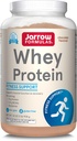 Formules de Jarrow Whey Protein, Chocolat - 908g Poudre - Soutient le développement musculaire - Source de protéines de la plus haute qualité - Riche en BCAA - Env. 35 services