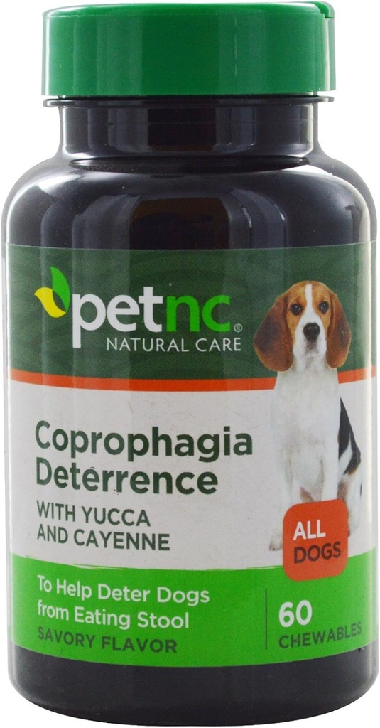 PetNC Natural Care Hocker Eating Deterrent Chewables für Hunde, 60 Graf