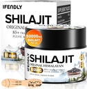 Shilajit Resin, Shilajit für Männer und Frauen, Shilajit Organic - 600mg Potency Gold Grade, mit 85+ Trace Minerals, Fulvic & Huminsäure, für Stamina, Immunität & Stärke, 83 Servierungen (50g)