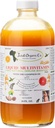 Juka's Organic Co. Liquid Multivitamin for Skin | Hair | Nails with Zinc | Biotin | Baobab | Vitamina A-E | Minerali Tracciati, Aminoacido | Boost Immune, Energy & Digestive System in Glass Bottles 16oz