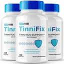 Tinnifix Tinnitus Relief für Ringen Ohren Kapseln - Fortgeschrittene Hörgerät Formel Pillen, Tinnifix Pillen Pflege gesundes Gehör, Alle natürlichen Ohr Gesundheit, Tinni Fix Bewertungen (3 Pack)