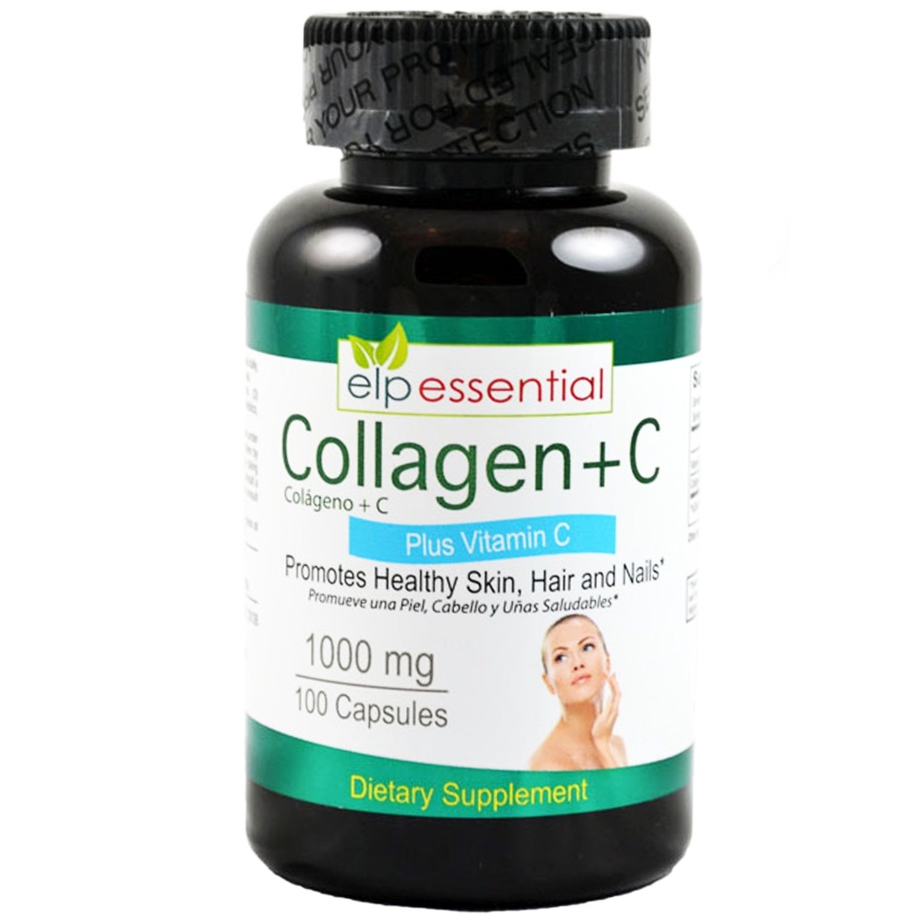 Collagen + C Typ Collagen Plus Vitamin C, 100 Kapseln 1000mg