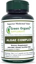 Algen, Fucoidan, Blue Green Algae, Kelp, Bladderwrack, Chlorella, Spirulina, Irish Moss, Dulse, 90 VCaps, High Absorbable, Non-GMO, Gluten-Free (Single)