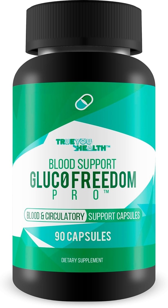 Blut-Unterstützung Gluc0 Freedom Pro - Unsere besten Blut-Gesundheit Kapseln - Blut-Gesundheit-Blut-Balance-Ergänzung - Blut-Boost & Blut-Flow-Ergänzung - Blutzirkulationsergänzung