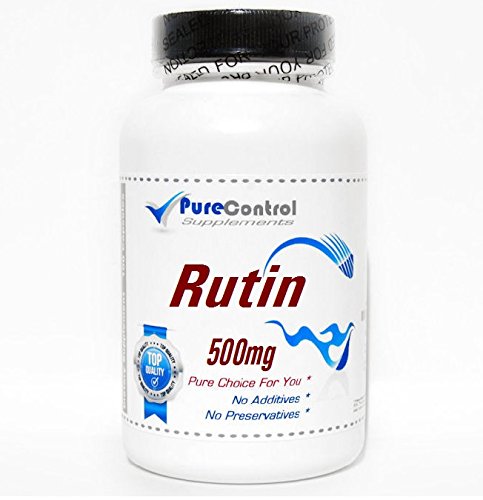 Rutin 500mg // 200 Kapseln // Pure // von PureControl Supplements