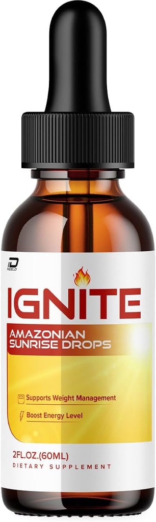 Accensione delle gocce di alba amazzonica - Accensione delle gocce di alba Supplemento liquido, Accensione gocce Advanced Daily Health Support Supplement, Accensione delle gocce Recensioni (1 pacchetto - 1 mese di fornitura)