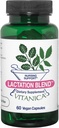 Vitanica Lactation Blend, Lactation Supplement, Stillunterstützung erhöhen Brustmilchversorgung und -durchfluss, Organische Fenchel, Milchdistel, Fenugreek Seed und mehr, Non-GMO, Vegan, 60 Kapseln