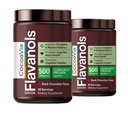 CocoaVia Cardio Health Poudre de cacao, 60 portions, 500mg Cocoa Flavanols, Soutien de la santé cardiaque, Boost Oxyde nitrique, Améliorer la circulation, énergie, pré-entraînement, végétalien, chocolat noir Cacao