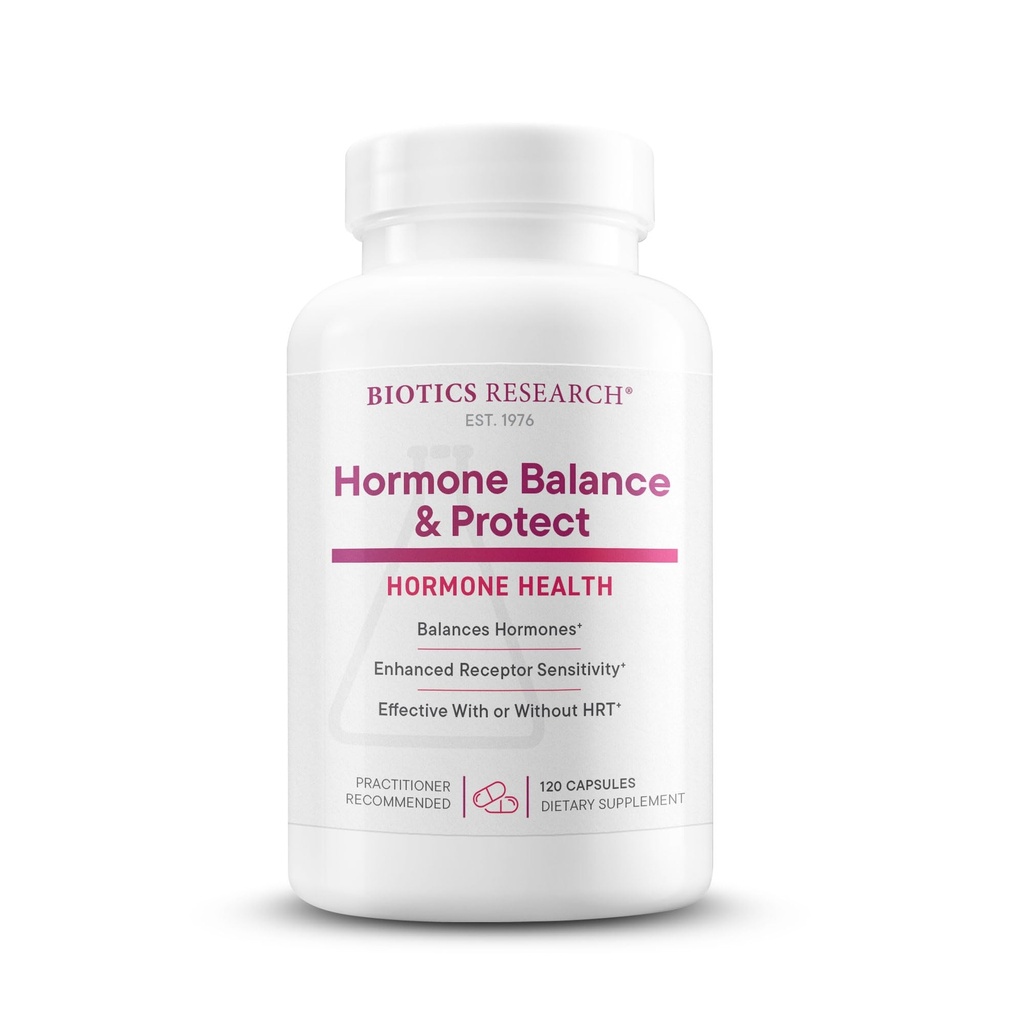 Biotics Research Hormone Balance und Schutz - Formuliert von Dr. Lindsey Devaki Berkson, Hormon Expert. PABA, Milchdistel, Broccoli Seed Extract 120 Kapseln