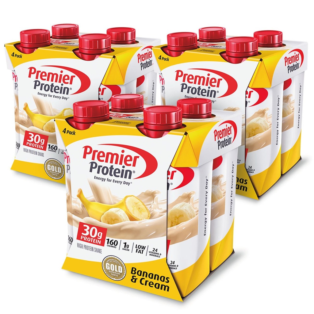 Agitato di proteine 30g, Banana, 12 conte