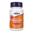 JETZT Nahrungsergänzungsmittel, Vitamin D-3 5.000 IU, Hohe Potenz, strukturelle Unterstützung*, 120 Softgels