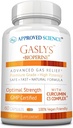 Science® GaslysTM - Soothe Digestive Tract, allège les crampes de gaz et d'estomac - Poudre d'artichaut, gingembre, graines de fenouil - 60 Nombre - Paquet de 1