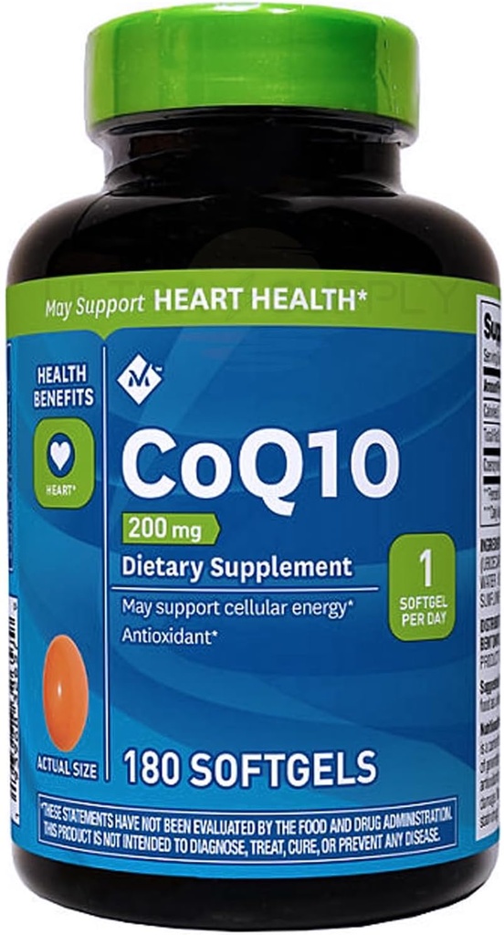 Members Mark CoQ10 200 mg. (180 Count.)