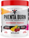 Phenta Burn, Aumento dell'energia e della resistenza, aromi incredibili, Veteren Owned e Operated (60 Serve, Raspberry Mango)