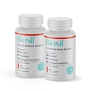 Biosil Bone Collagenizer Ultra - 60 capsule veggie, Confezione da 2 - con Complesso ch-OSA brevettato + Choline, Inositol, MK7 & Vitamina B12 - GMO Free - Fornitura da 60 giorni