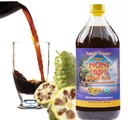 Tahiti Trader Island Style Haute puissance Jus noni - Jus de fruits noni pur fermenté au vinaigre - Superaliments antioxydants organiques soutenant l'énergie et la santé corporelle - (32oz, 1 paquet)