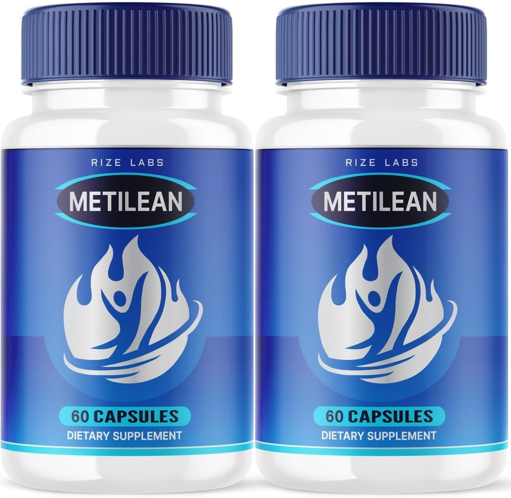 (2 Pack) Integratore di perdita di peso metilean, Pillole Diteary Metilean a Melt Stubborn Belly Fat, Metilean Advanced Formula to Lose Pounds, Metilean Pastillas Recensioni (120 capsule)