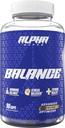 Alpha Supps - Alpha Balance | Supporto di livello di stress ormonale e sano | con Inositol e Ashwagandha | 90 capsule