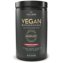 Protéines Works - Vegan Wondershake de Vegan Protein Shake de Vegan Super lisse, goût étonnant de 30 portions Fraises et crème