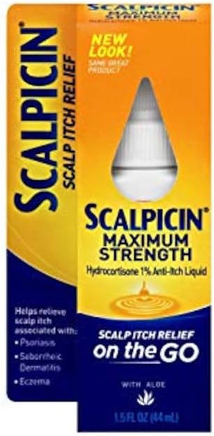 Scalpicin Scalp Itch Relief, 1,5 fl Oz. Maximale Stärke
